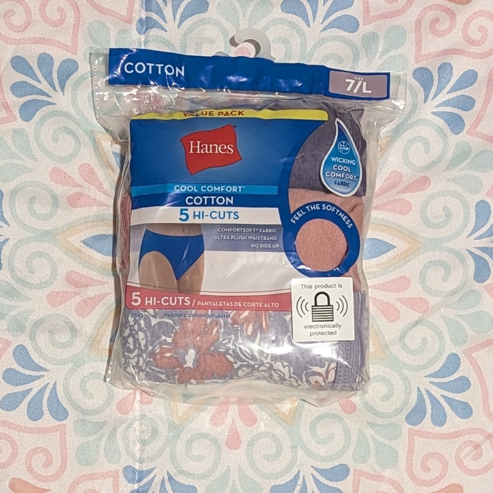 🎉BOGO FREE🎉 Hanes Cool Comfort Cotton Hi-Cut Briefs